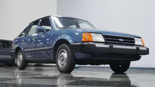 This 1986 Ford Escort Survivor Is Almost Impossibly Clean